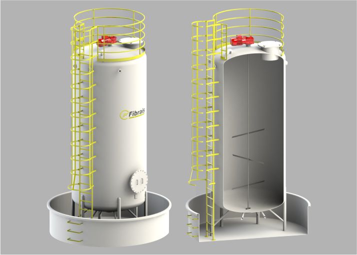 Tanques com Dique de Contenção