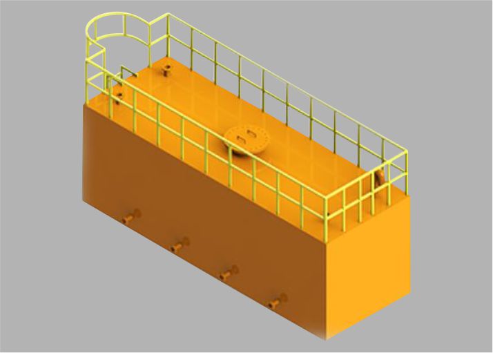 Tanques Prismáticos em PRFV